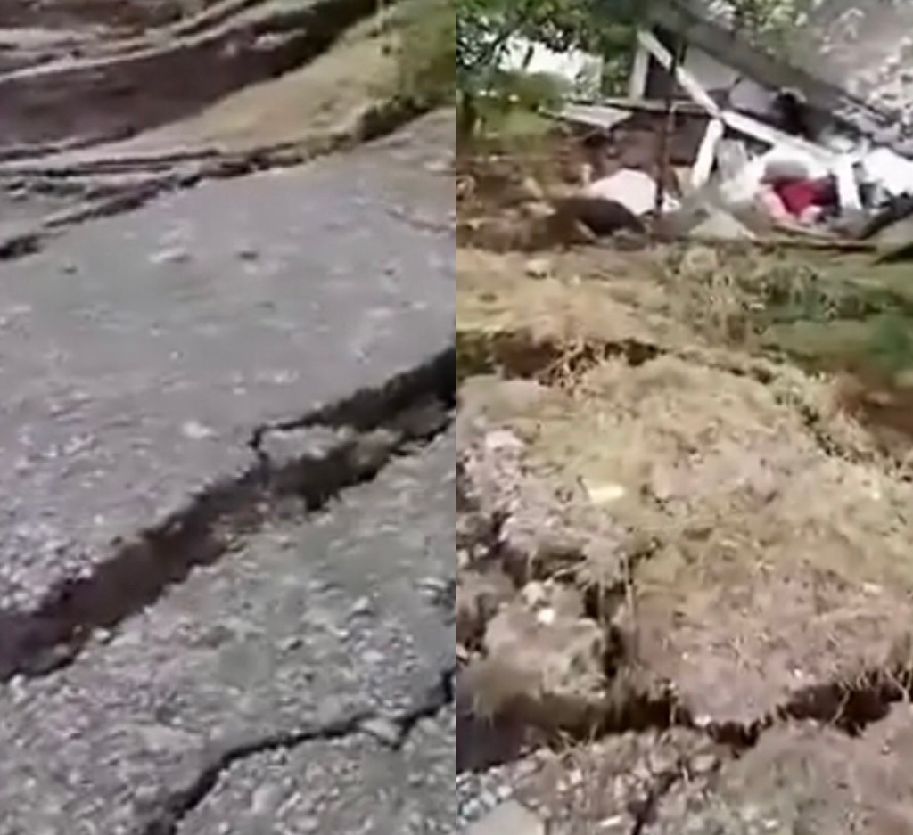 Video que muestra carretera agrietada no corresponde al sismo de El Calvario,&nbsp;Meta