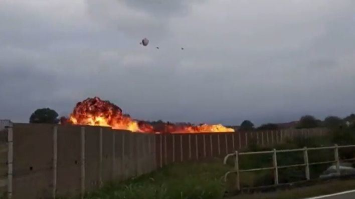 Video: Tragedia durante revista aérea, una niña de cinco años&nbsp;murió