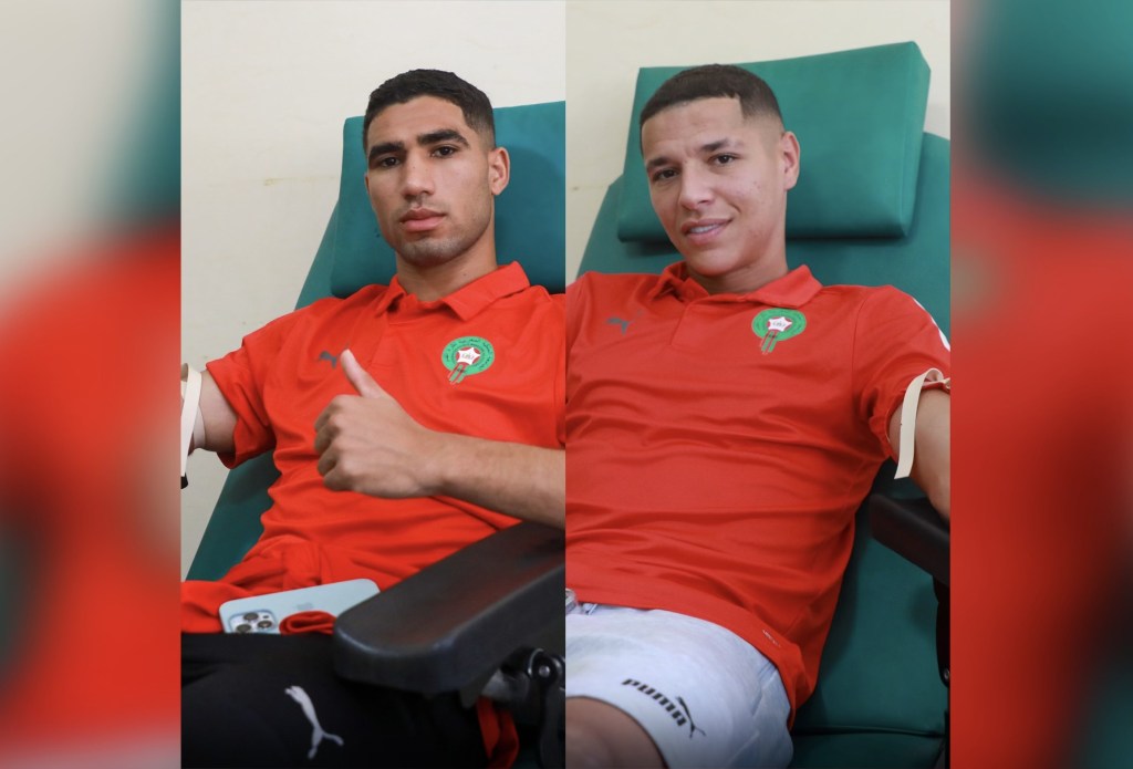 Destacado gesto de los jugadores de la Selección de Marruecos con víctimas del terremoto que deja más de 2.000&nbsp;muertos