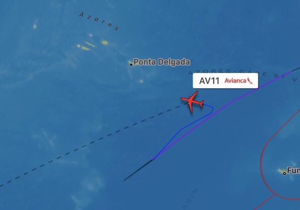 Avión de avianca aterrizó de emergencia en Portugal cuando cubría la ruta Madrid-Bogotá, esta sería la&nbsp;razón
