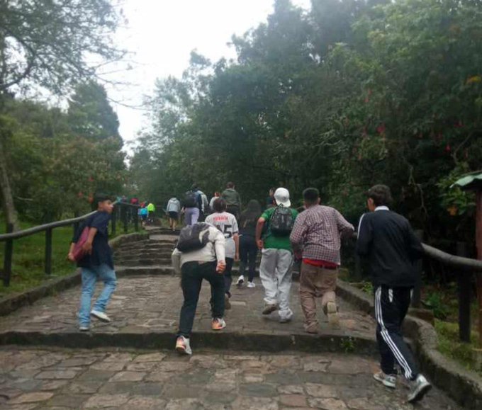 Encuentran los diez jóvenes que habían desaparecido en inmediaciones del cerro de&nbsp;Monserrate