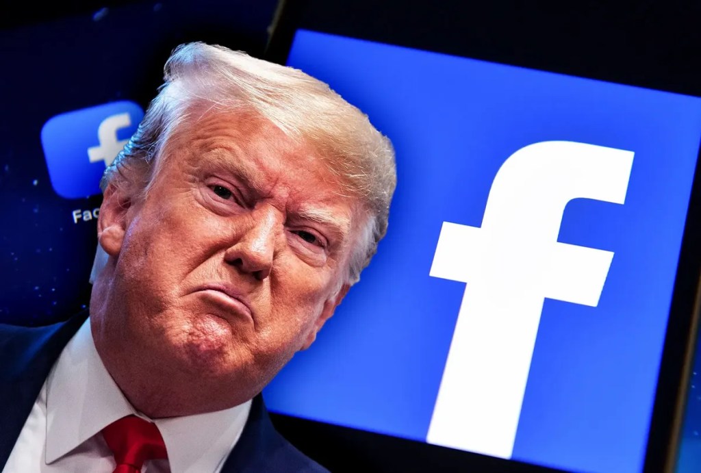 «Facebook es un enemigo del pueblo»: Donald Trump arremete contra&nbsp;Meta