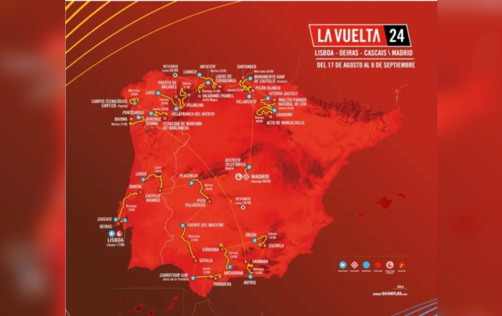 Se inicia la Vuelta a España con una contrarreloj individual, este es el horario de salida de los siete&nbsp;colombianos
