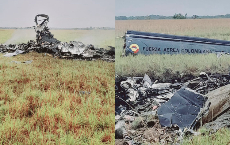 Accidente de helicóptero de la FAC en Vichada deja ocho militares&nbsp;muertos