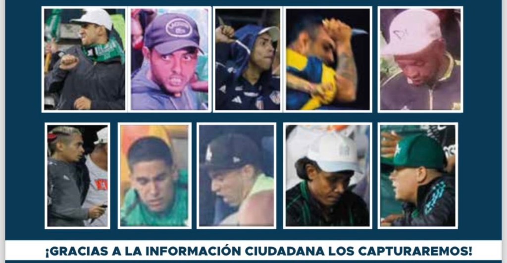 Este es el cartel de los hinchas que protagonizaron actos de violencia en partido Nacional-Junior, cierran el Atanasio Girardot dos&nbsp;fechas