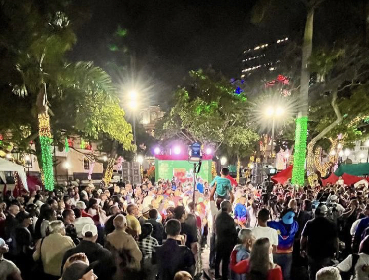 Oficialmente Venezuela dio “inicio a la Navidad” siguiendo la orden de Nicolás&nbsp;Maduro