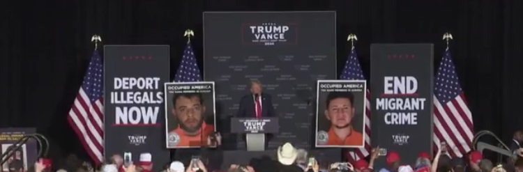 Trump pidió pena de muerte a migrantes que maten ciudadanos estadounidenses y prometió «limpiar el&nbsp;país»