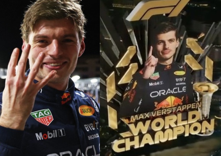 Max Verstappen se consagra campeón de la F-1, logra su cuarto título&nbsp;consecutivo