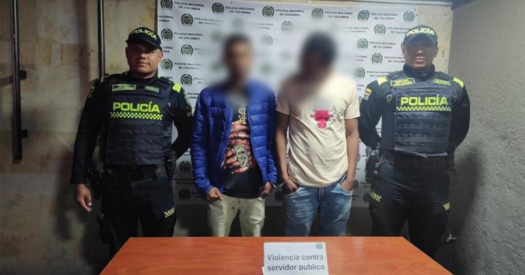 Bogotá: Capturados responsables de agredir a varios policías en la localidad de&nbsp;Suba