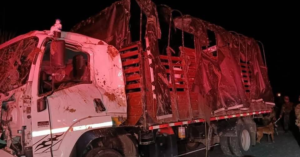 Cuatro soldados heridos en ataque terrorista con explosivos contra caravana militar en&nbsp;Cauca