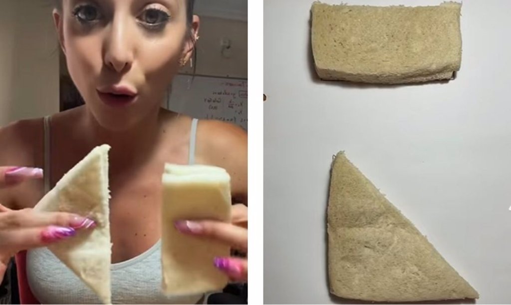 «Esta es la fórmula ingeniosa para cortar un sándwich para repartir a más personas, según profesora de&nbsp;matemáticas