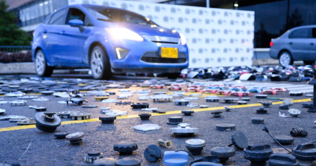 Bogotá: Duro golpe a organizaciones dedicadas al robo de autopartes y vehículos, capturadas ocho&nbsp;personas