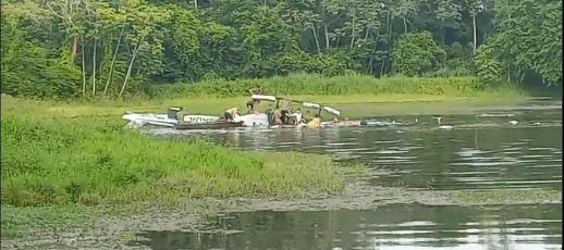 Se accidenta helicóptero de la Armada en zona rural de Bolívar, un suboficial falleció, cuatro uniformados más&nbsp;heridos