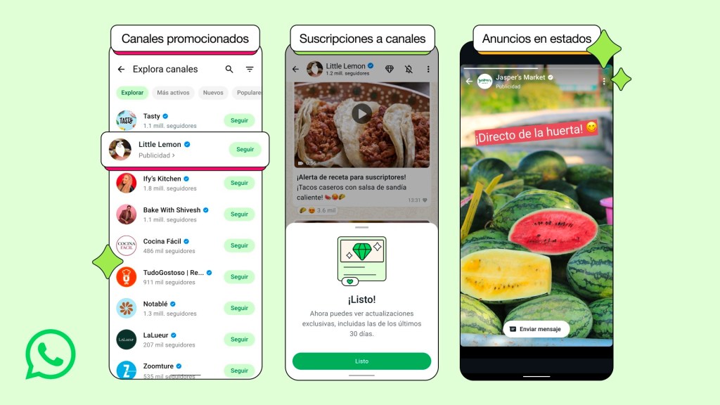 WhatsApp lanza nuevas funciones para descubrir y promocionar canales&nbsp;fácilmente