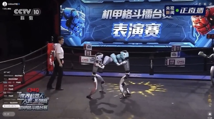 Boxeo de robots: ¿Son los humanoides las próximas estrellas del&nbsp;deporte?