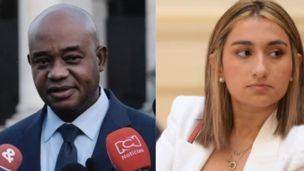 Crece enfrentamiento entre la canciller Laura Sarabia y su antecesor, Luis Gilberto Murillo por producción de&nbsp;pasaportes