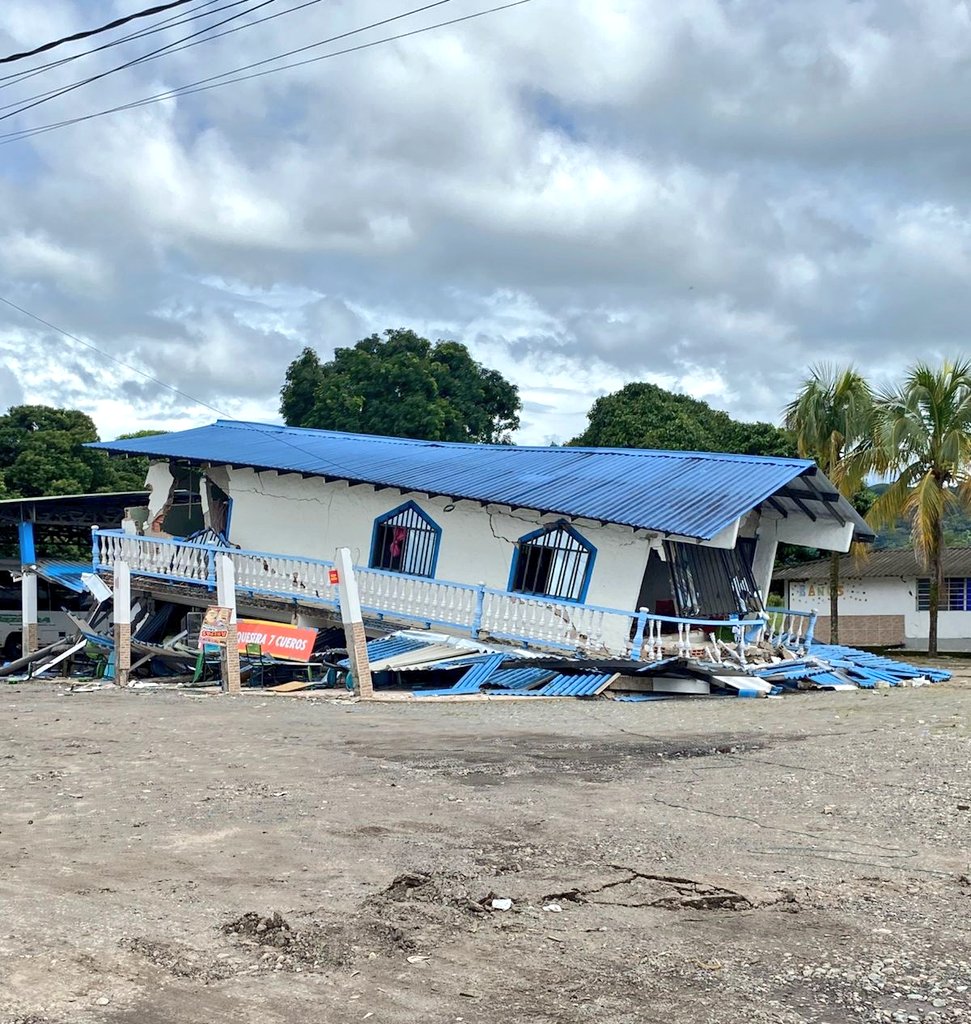 En imágenes: Estas fueron las afectaciones en Paratabueno, Cundinamarca, epicentro del temblor de magnitud&nbsp;6.5