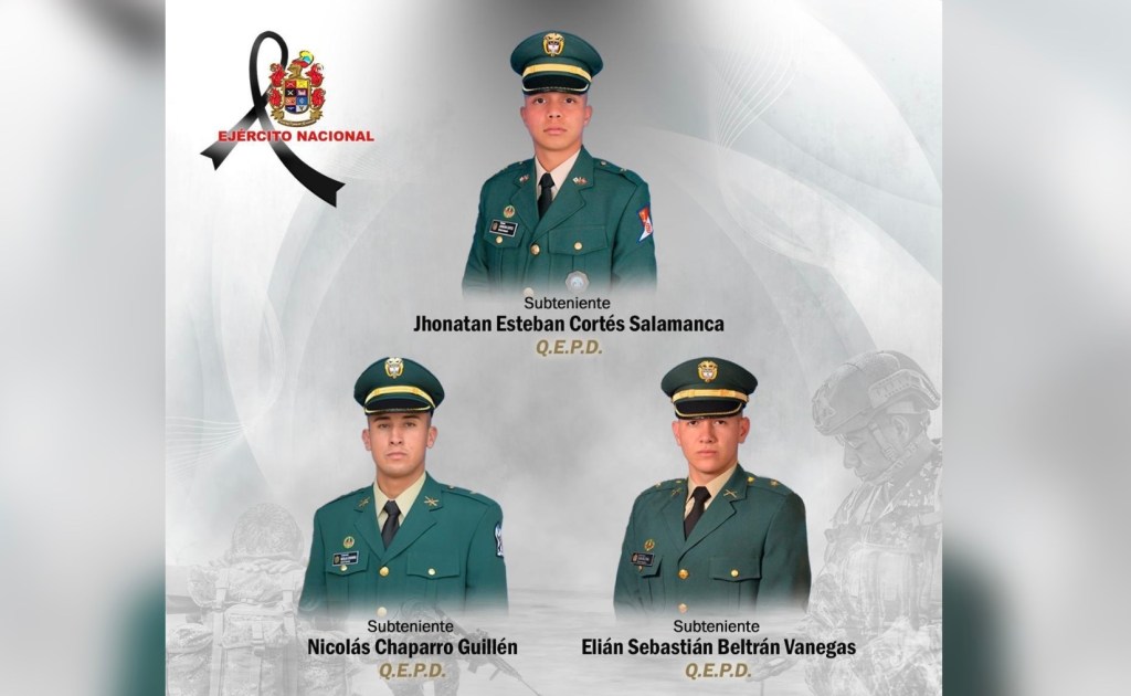 Encuentran sin vida a tres militares que desaparecieron durante un ejercicio del Curso de Lancero en el río Magdalena 