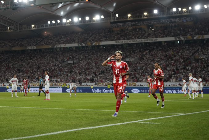 De la mano de Luis Díaz y con gol incluido, el Bayern ganó la Supercopa de&nbsp;Alemania
