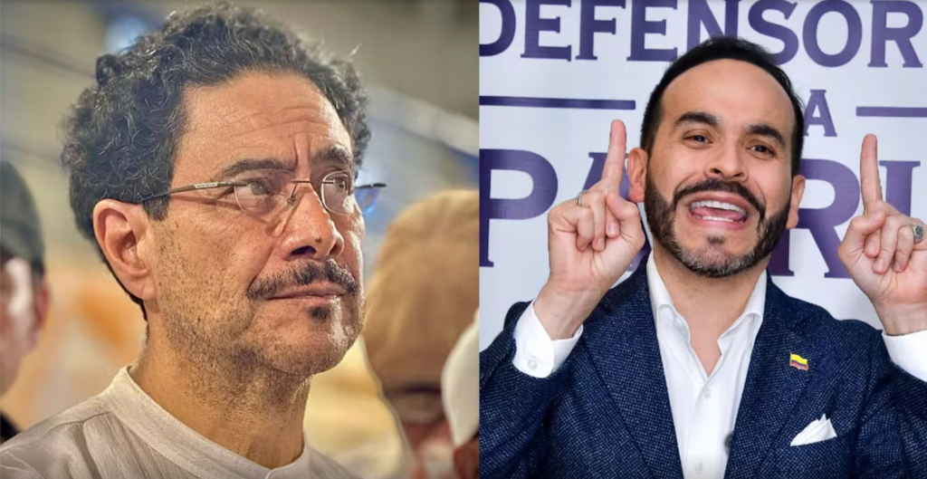 Iván Cepeda (20.9 %) y Abelardo de la Espriella (14.4 %) pasarían a segunda vuelta presidencial, según encuesta del&nbsp;CNC