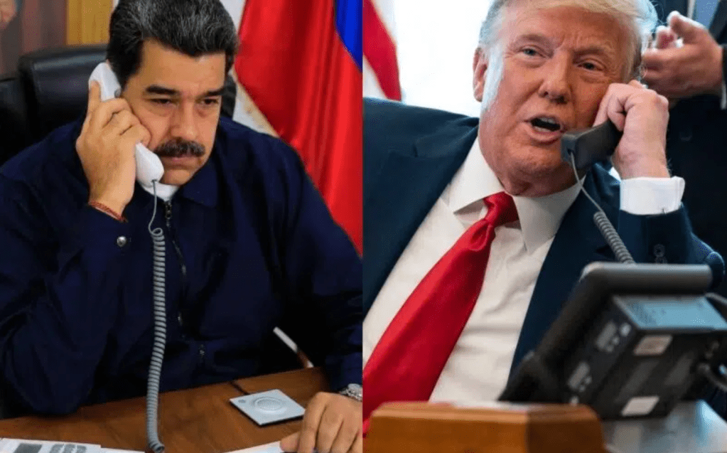 Trump confirma llamada con Maduro: “No diría que salió bien ni&nbsp;mal”