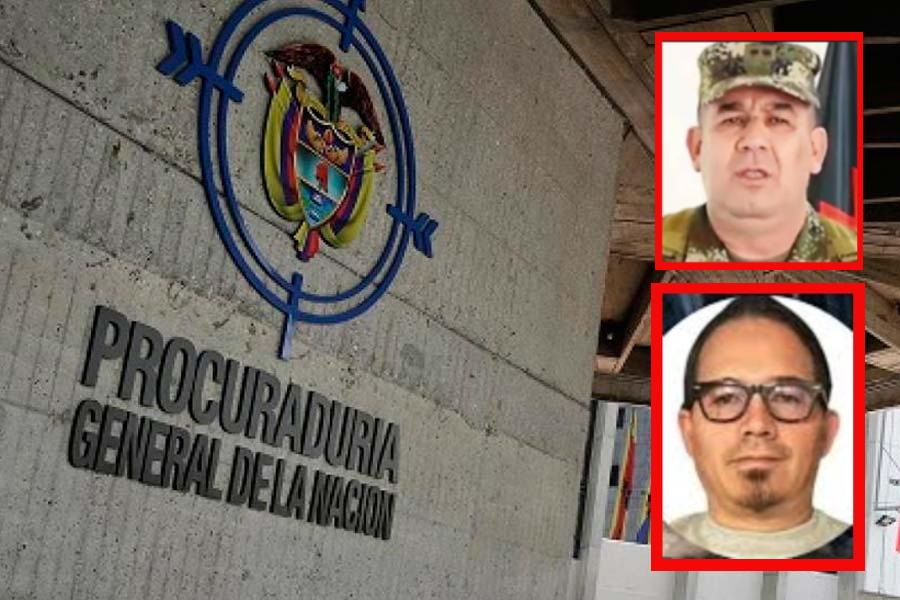 La Procuraduría suspende al general Juan Miguel Huertas y al director de inteligencia del DNI, Wilmar Mejía, por presuntos nexos con alias&nbsp;“Calarcá”