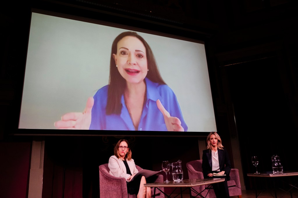 La líder opositora María Corina Machado asistirá a la ceremonia de entrega del Premio Nobel de la Paz en&nbsp;Oslo
