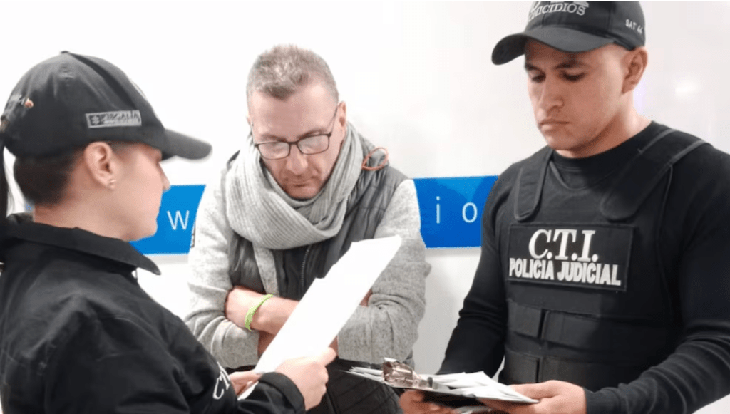 Tras su captura en Ecuador fue trasladado a Bogotá Foster Martinson, presunto asesino Natalia&nbsp;Villalba