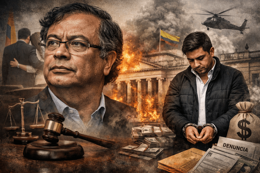 Termina el Gobierno Petro en medio de escándalos de corrupción, nepotismo, tensiones institucionales y líos&nbsp;familiares