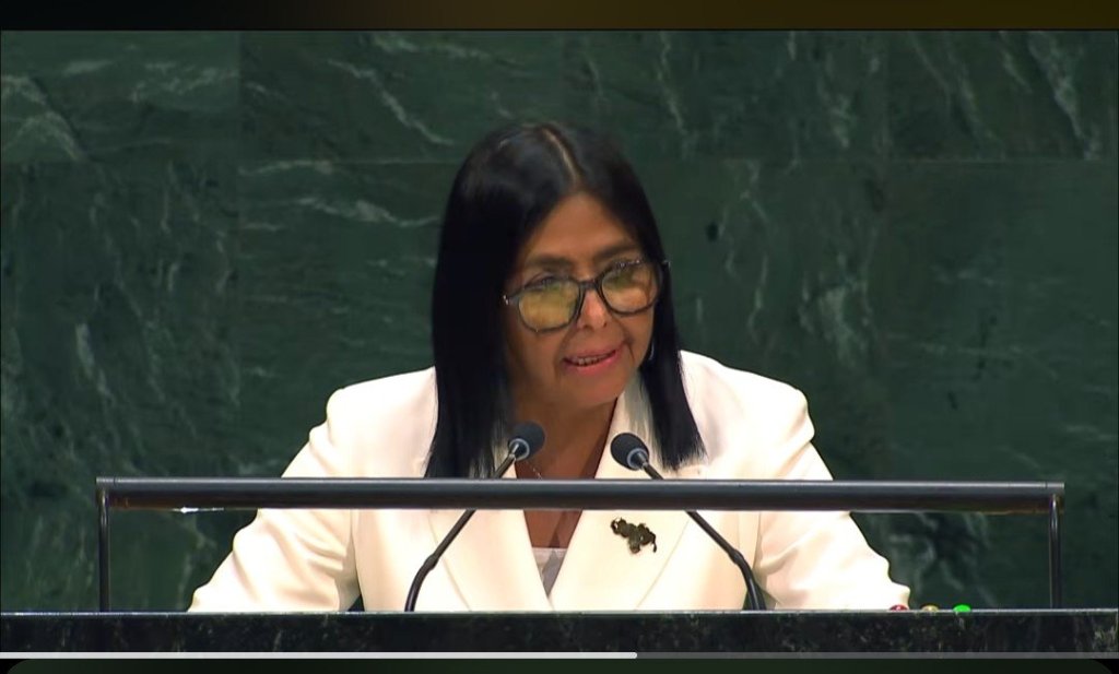 Delcy Rodríguez ante la ONU: Nueva etapa para Venezuela basada en reconstrucción, democracia y diálogo, «habrá&nbsp;elecciones».