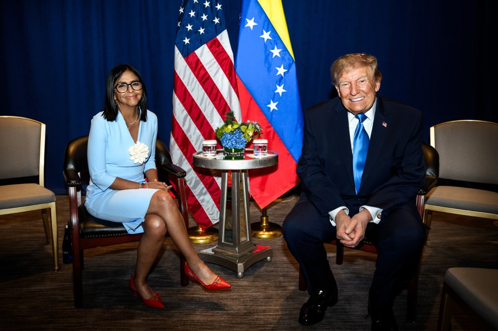 Venezuela: Reunión entre Trump y Delcy fue «breve»: Marcos Rubio, hablaron de&nbsp;elecciones