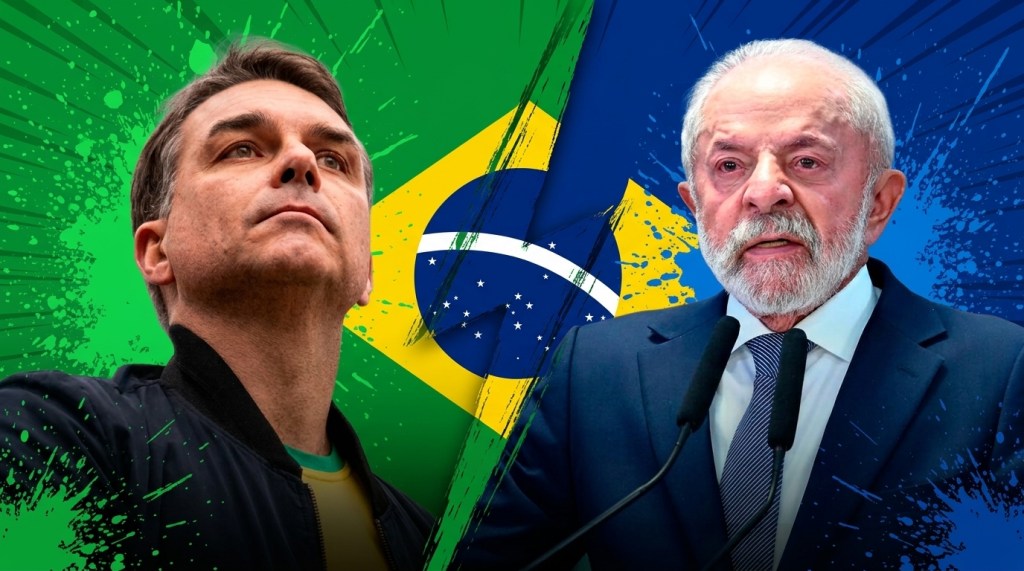 Brasil: Lula obtendría el 39 % de los votos y Flávio Bolsonaro el 34 %, según encuesta a una semana de las&nbsp;elecciones