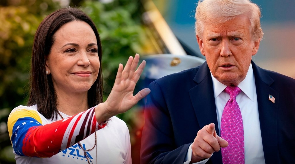 Trump respalda el regreso de María Corina Machado a Venezuela: «Confío en que todo saldrá&nbsp;bien»